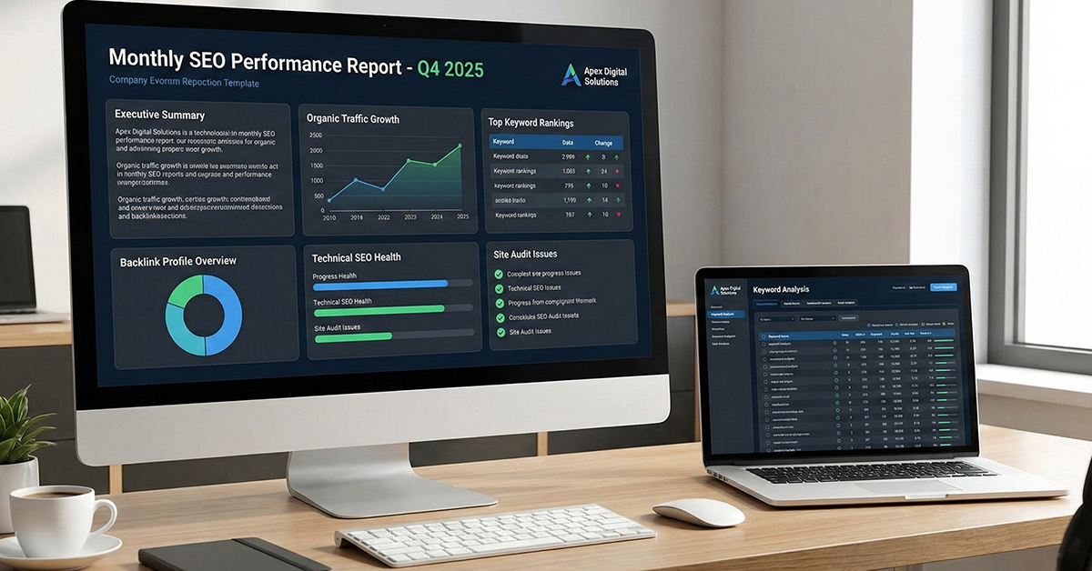 SEO Report Template