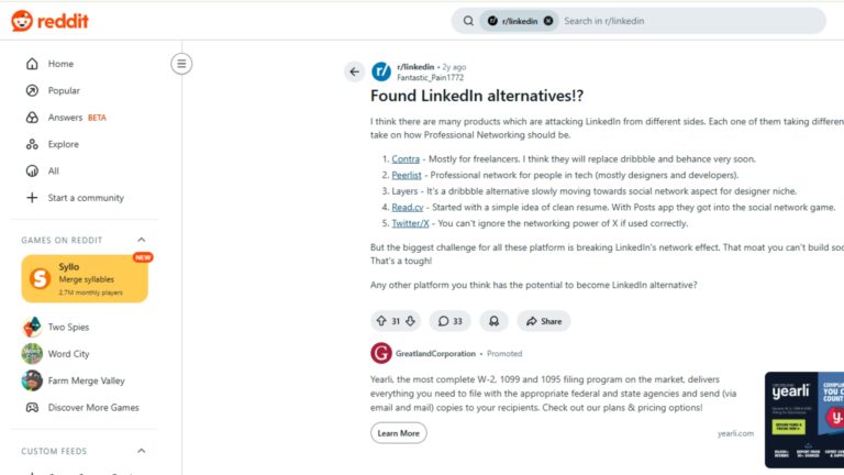 10 Best LinkedIn Alternatives for Professional Networking