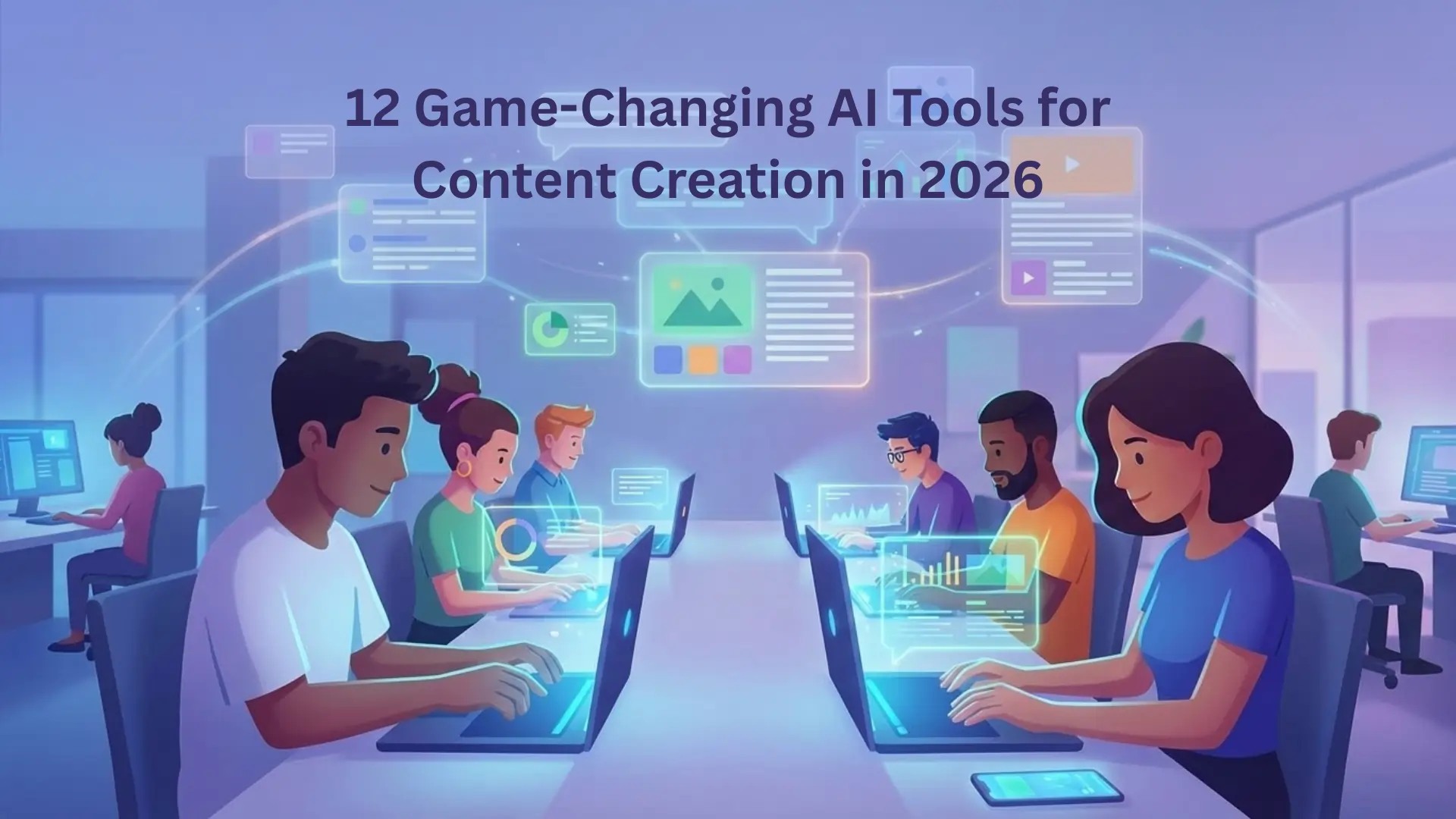 12 Game-Changing AI Tools for Content Creation in 2026