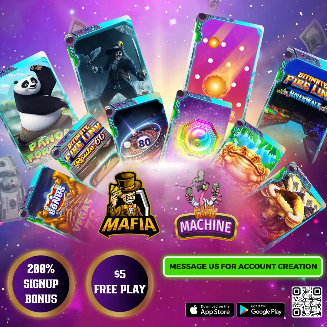 Cash Machine Mafia Gaming App Social Media Post Cash Machine Mafia Gaming App Social Media Post Design