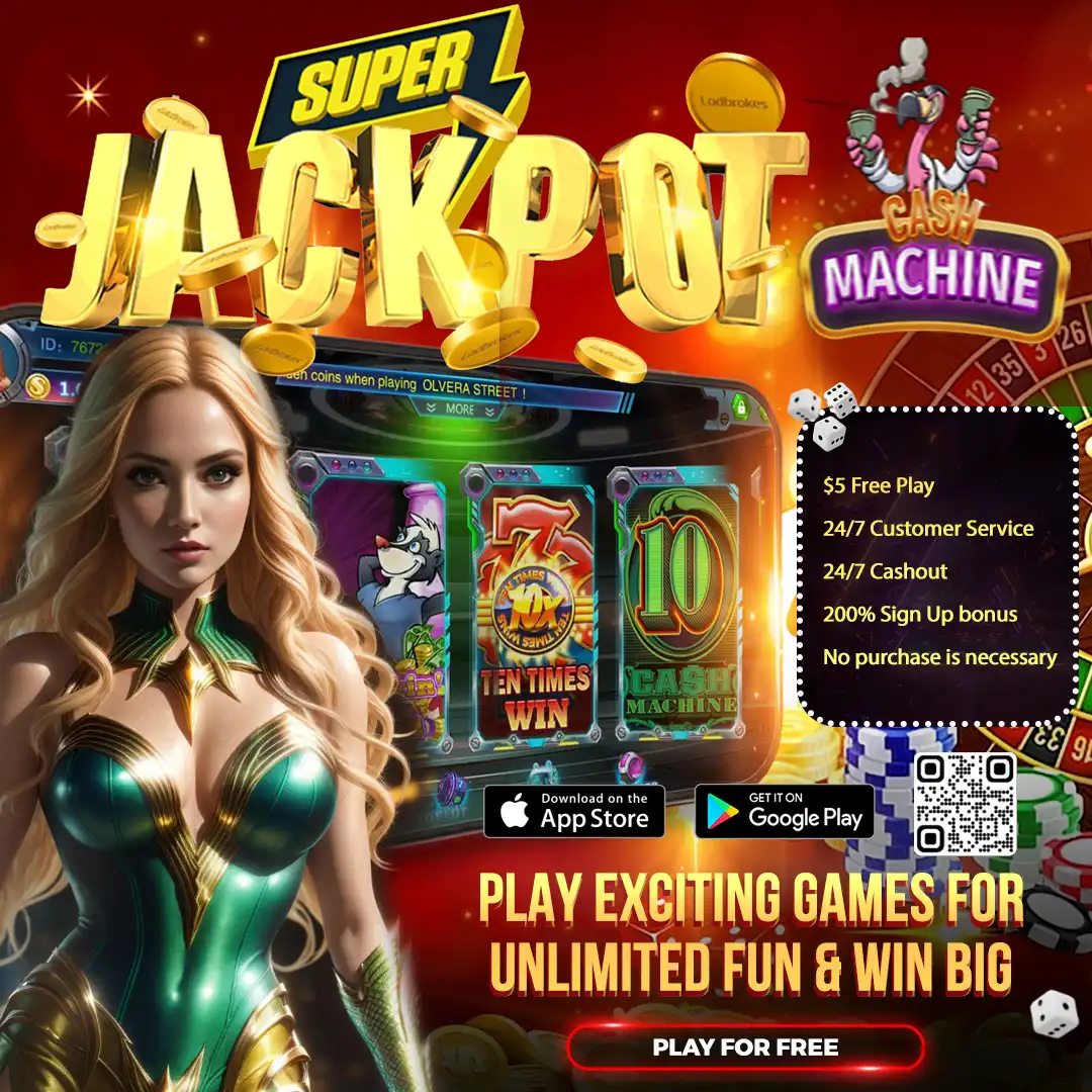 Cash Machine Gaming App Super Jackpot Social Media Post Cash Machine Super Jackpot Gaming App Social Media Post Design