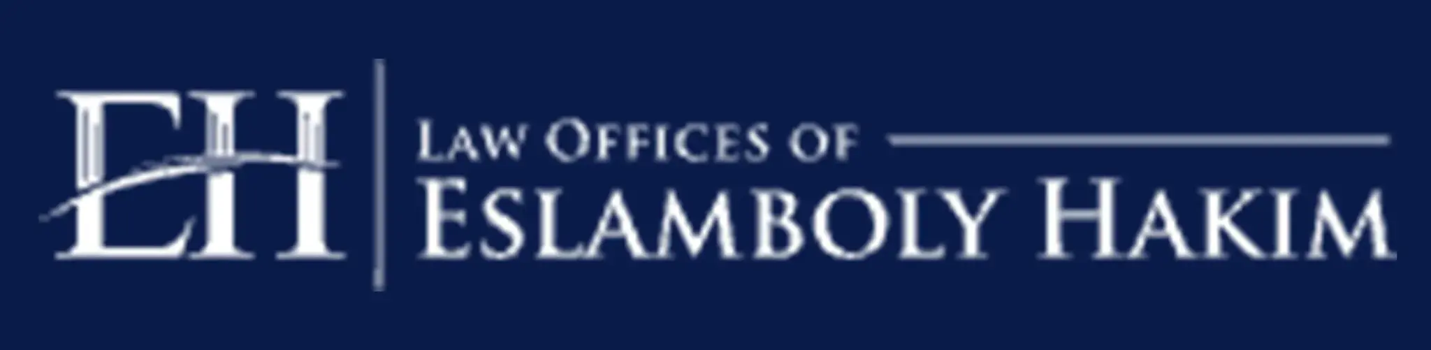 Law Offices of Eslamboly Hakim Logo | Portfolio Law Offices of Eslamboly Hakim Logo | Portfolio