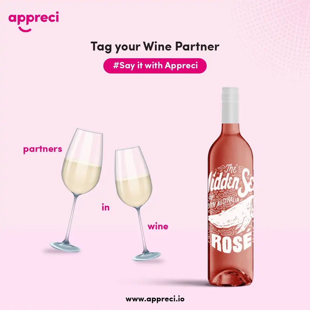 Appreci Wine Partner Social Media Post Appreci Tag Your Wine Partner Social Media Post Design