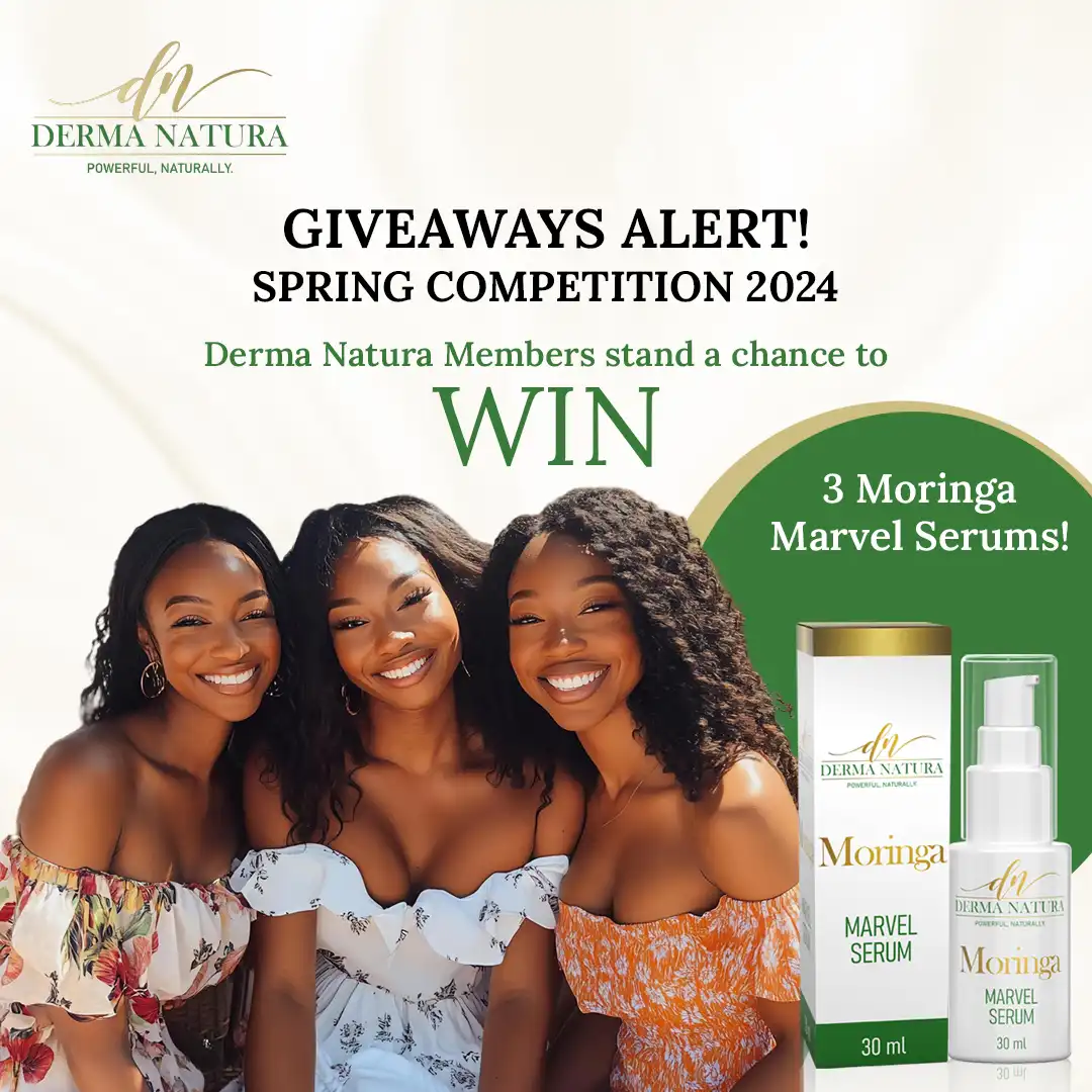 Derma Natura Giveaway Social Media Post Derma Natura Spring Giveaway Social Media Post Design – Moringa Marvel Serum Competition 2024