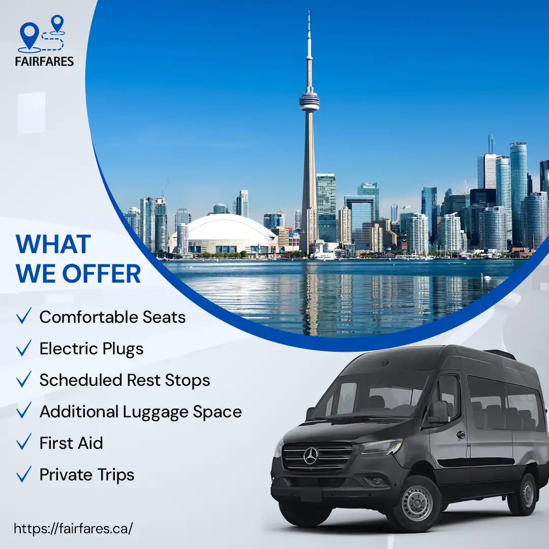 Fairfares Canada Transportation Social Media Post Fairfares Canada Transportation Services Social Media Post Design - What We Offer